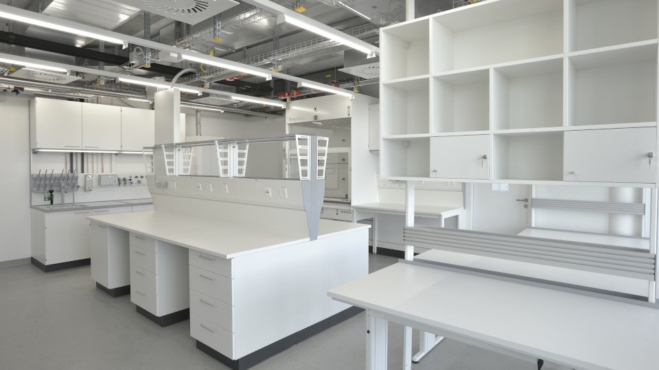 Lab cabinets are functional lab furniture for storage