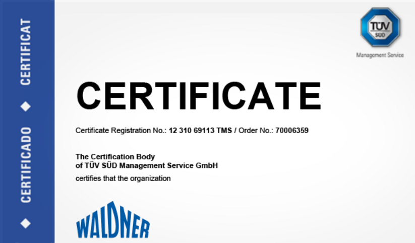 Certificate Information Security Management System